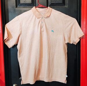 Men's Peach Polo Shirt